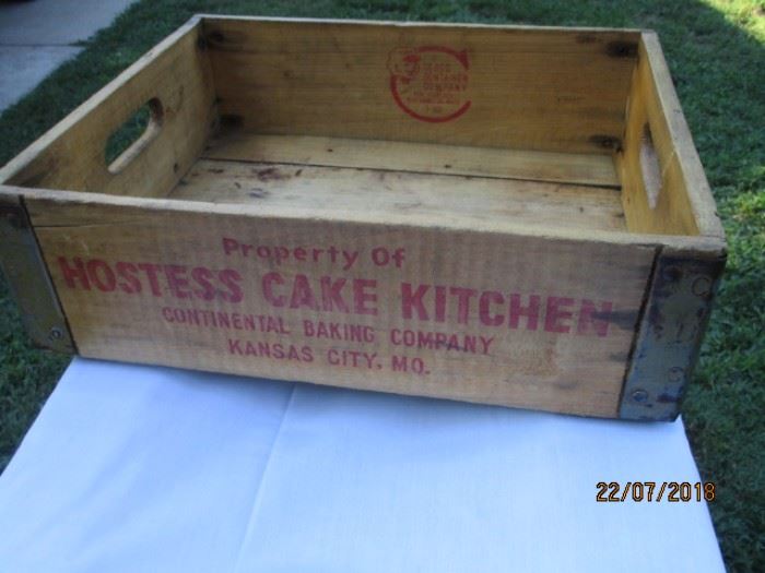 Old Hostess cake box