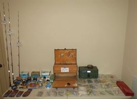 Lots of Fishing Gear, Custom Rods, Saltwater & More.