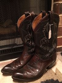 A gorgeous pair of Tony Lama exotic boots. 