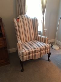 Ethan Allen wing back chair