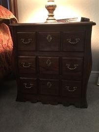Hickory NC pair of two chests, French style