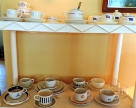 MARITIME CUPS AND SAUCERS