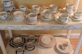 MARITIME CUPS AND SAUCERS