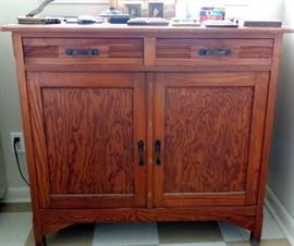 ANTIQUE PINE CABINET