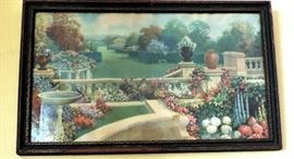VINTAGE FRAMED PRINT