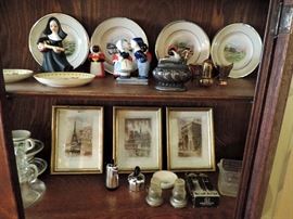 CHAINA CABINET COLLECTIBLES