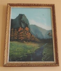 VINTAGE OIL PAINTING ON CANVAS