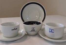 MARITIME CUPS AND SAUCERS