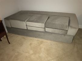 Origami futon. Can be set up as a twin bed shown here. Laid out as a king bed. And made into a couch as shown in next picture. $200