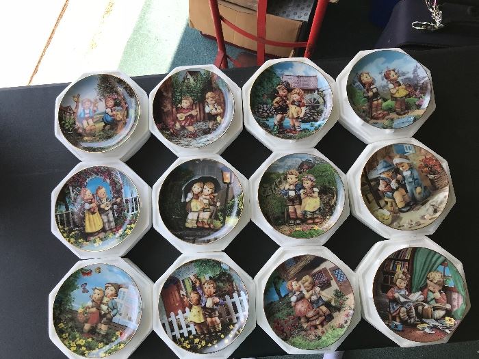 Danbury Mint - Hummel Series - Little Companions collection. Set of 12. Must sell as set.