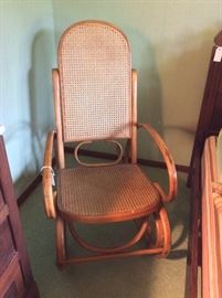 Rattan Rocking Chair. 