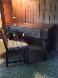 Antique Piano Desk. 