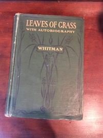 Leaves of Grass, Walt Whitman.