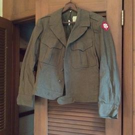 World War II Wool Field Jacket. 
