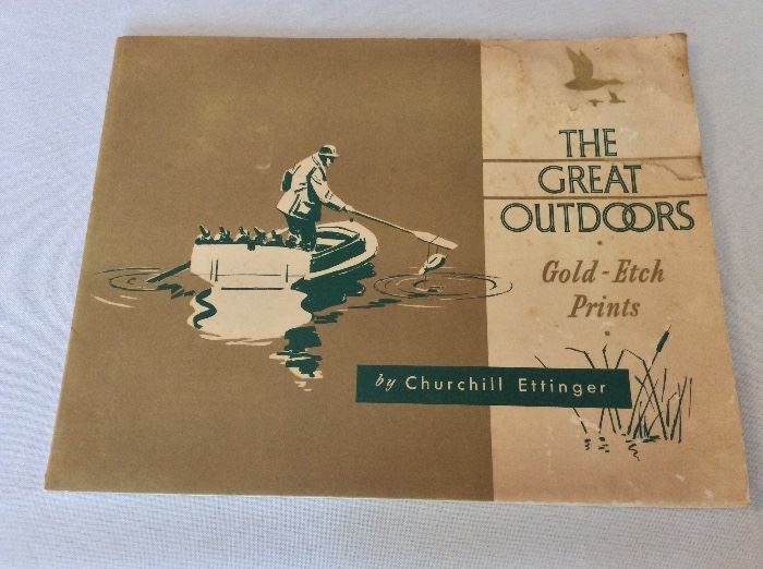 Collector's Portfolio of Gold-Etch Prints by Churchill Ettinger, United Music Systems.