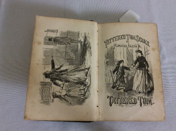 Horatio Alger, Jr., Tattered Tom or The Story of A Street Arab, Loring, Publisher, Boston, 1871.