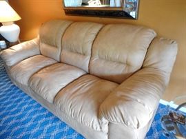 Leather sofa