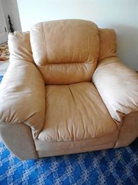 Matching Leather Chair