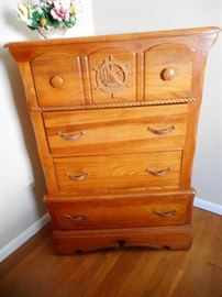 Full Size Nautical Themed Bedroom Set