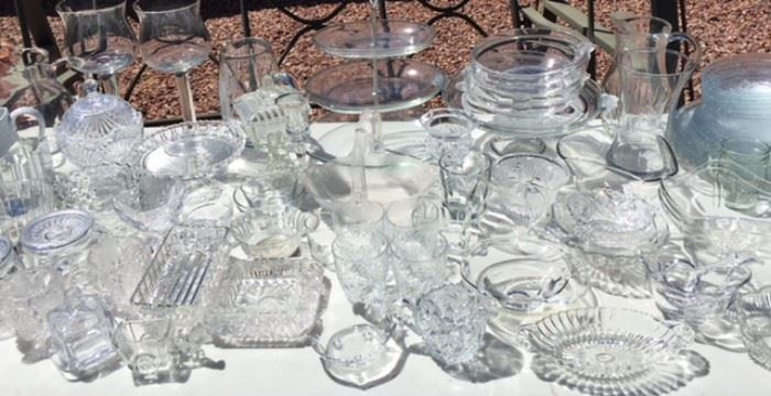 Glass/Crystal Serving Pieces