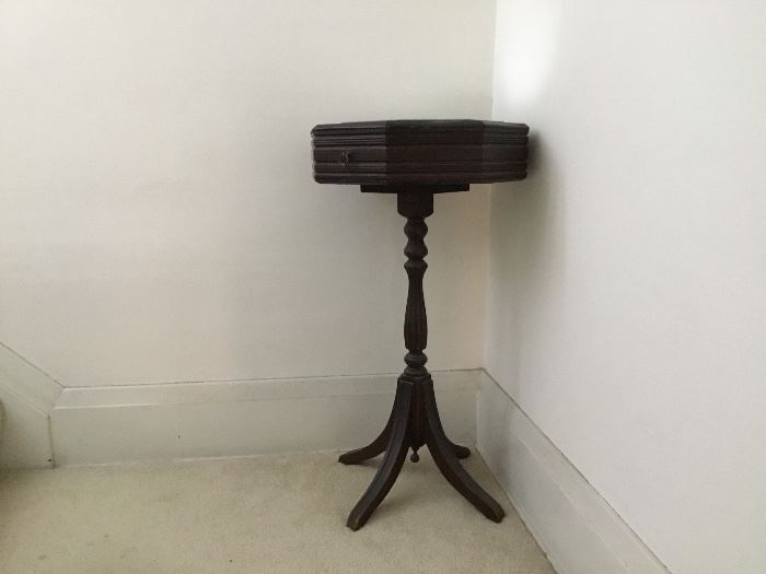 Vintage all wood / accent phone table