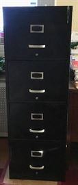 Metal Filing Cabinet w/ Keys (Included and Working)