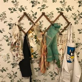 Collection of vintage aprons