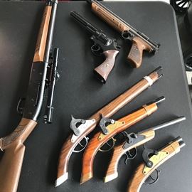 Vintage BB Gun and Cap Guns