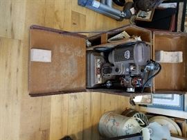 The best condition we have ever seen on projector.  6 different ones and all in cases.  Really like new