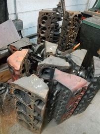 Chevy, Chevrolet, Small Bocks, Big Blocks, Some 4 Bolt main, Some 2 bolt Main Cranks, Heads