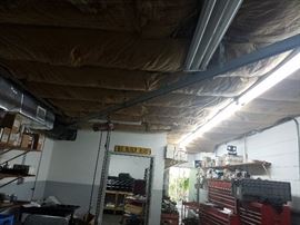 300 lbs Dayton Electric Chain Hoist on Monorail system.