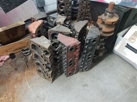Chevy, Chevrolet, Small Blocks, Big Blocks, Heads, Crank shafts, 4 Bolt Mains, 2 bolt mains.