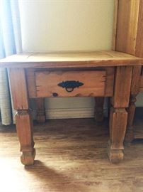 Rustic side tables