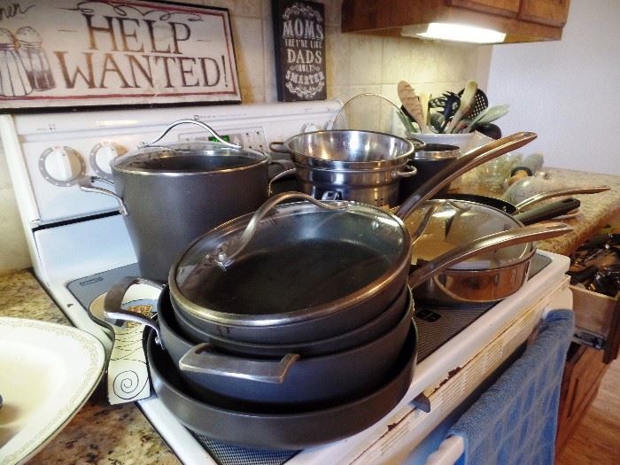 Lots of pots and pans