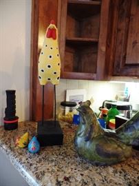 Some chicken collectibles 