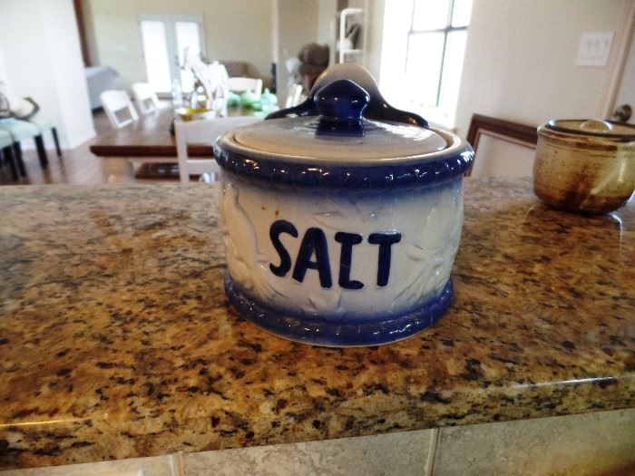 Antique salt dish