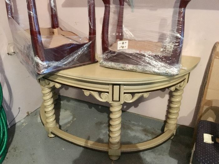 End table & stools