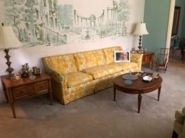 Shabby Chic Vintage Sofa