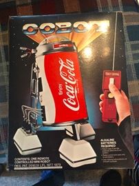 1970's Coca-cola COBOT starwars R2-D2 radio control box height:23cm C18