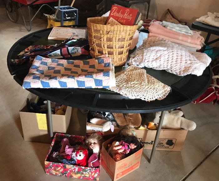 Baby Quilts, Dolls, Stuffed Animals, Poker Table