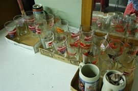 Budweiser Glasses, Steins