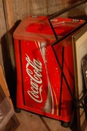 Coke Advertising Cooler