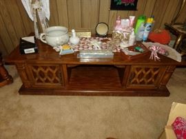 Matching Wood Coffee Table