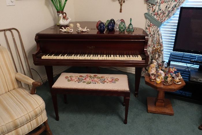 George Steck Baby Grand Piano