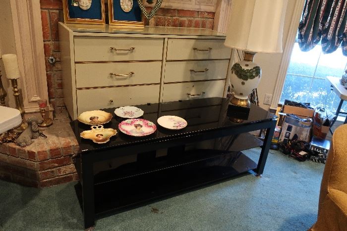 MCM long dresser and TV Stand