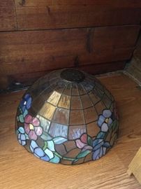 Tiffany Lamp stained glass shade