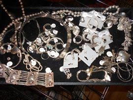 lots of sterling jewelry ..