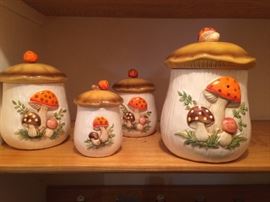 1970's canister set