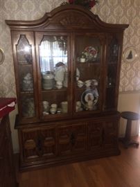 Mid century china hutch
