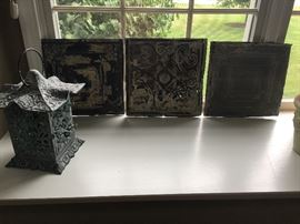 ANTIQUE METAL CEILING TILES 